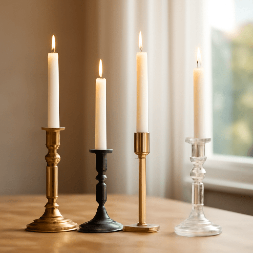 Comparatif des 4 bougeoirs indispensables pour les fêtes